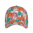 thumbnail image 2 of Kdxio Unisex Hawaiian Style Pattern Baseball Cap Unisex Washed Classic Adjustable Hat, 2 of 8