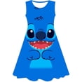 thumbnail image 1 of Stitch boda cumpleaños vestidos para niñas 1-10 años elegante fiesta bautizo vestido niños Disney serie Stich vestido Clothes9T Gao Jinjia LED, 1 of 2