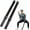 2pcs, variant on Battle Rope, Cordless Battle Ropes, Weighted Ropeless Battle Ropes for Home Gym, Heavy Duty Arm Exerciser with Non-slip Handles for Strength Training, Quiet Fitness Equipment