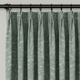 thumbnail image 3 of TWOPAGES 52"x63" Light Filtering Linen Botanical Artistic Drape Pinch Pleated Curtain for Bedroom, 1 Panel, Waves, 3 of 6
