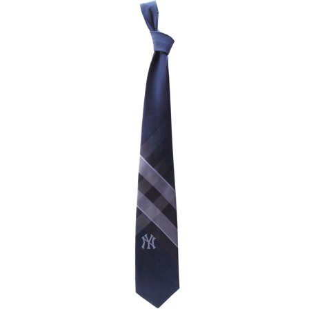Men's New York Yankees Woven Poly Grid Tie