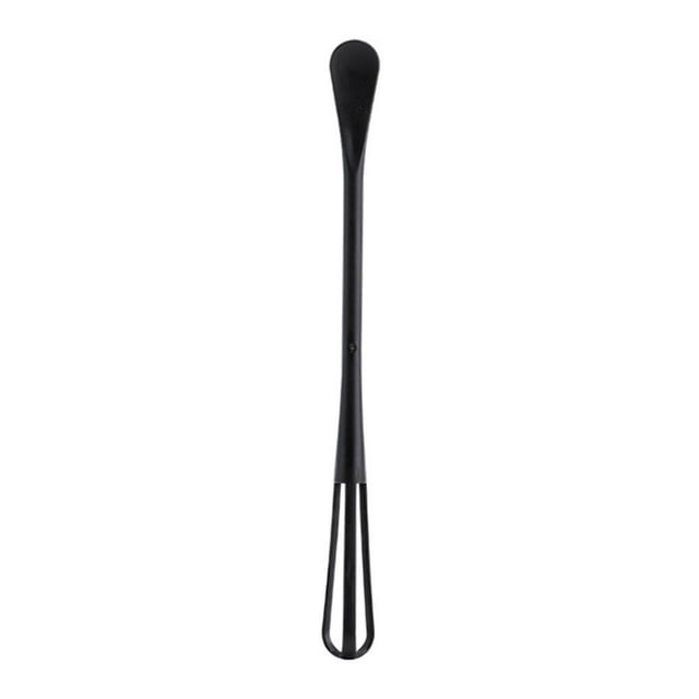 Bgsha Reusable Whisk Mini Spoon Double Sided Tiny Spoon Spatula Light Handle Hand Egg