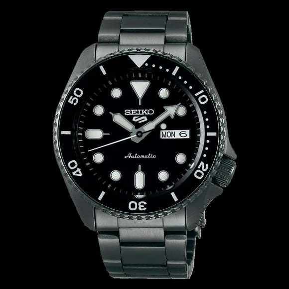 Seiko 5 Sports Gunmetal Grey Stainless Steel Automatic Men’s Watch SRPD65K1