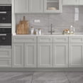 thumbnail image 6 of Miekor Furniture 33"in W x 24"in D x 34.5"in H in Shaker Dove Plywood Ready to Assemble Sink Base Cabinets with Shelf 15406, 6 of 6