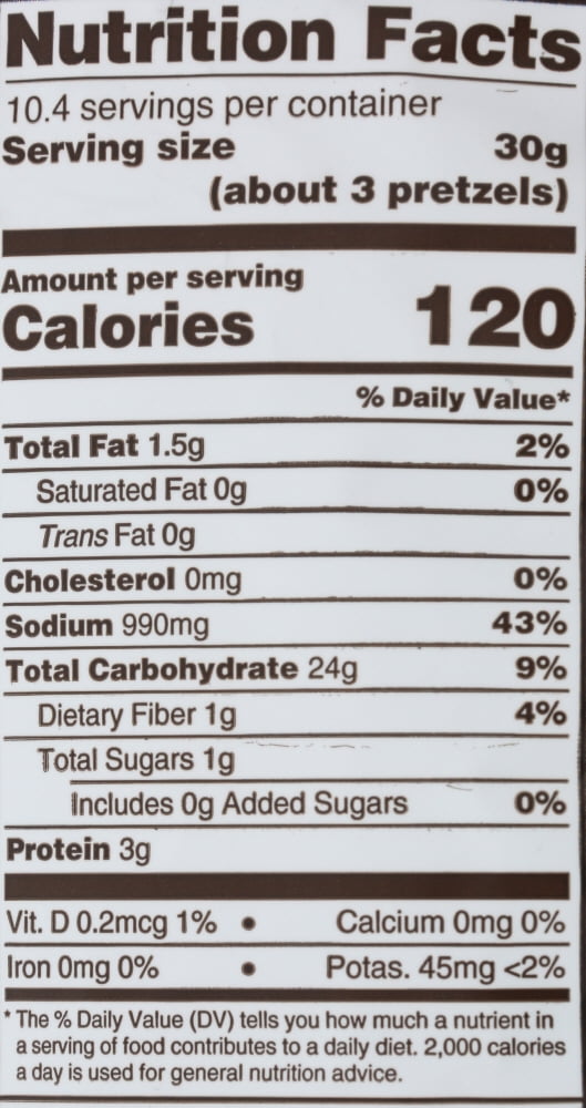 (2 pack) Unique "Splits" Extra Salt Pretzels, 11 oz