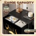 thumbnail image 2 of Magic Mushroom Dresser for Bedroom with 4 Storage Drawers Mystical Mushroom Vibrant Colors Ethereal Glow Dressers Chest of Drawers Steel Framed Fabric Closet Organizers for Kids Dorm Entryway, 2 of 8