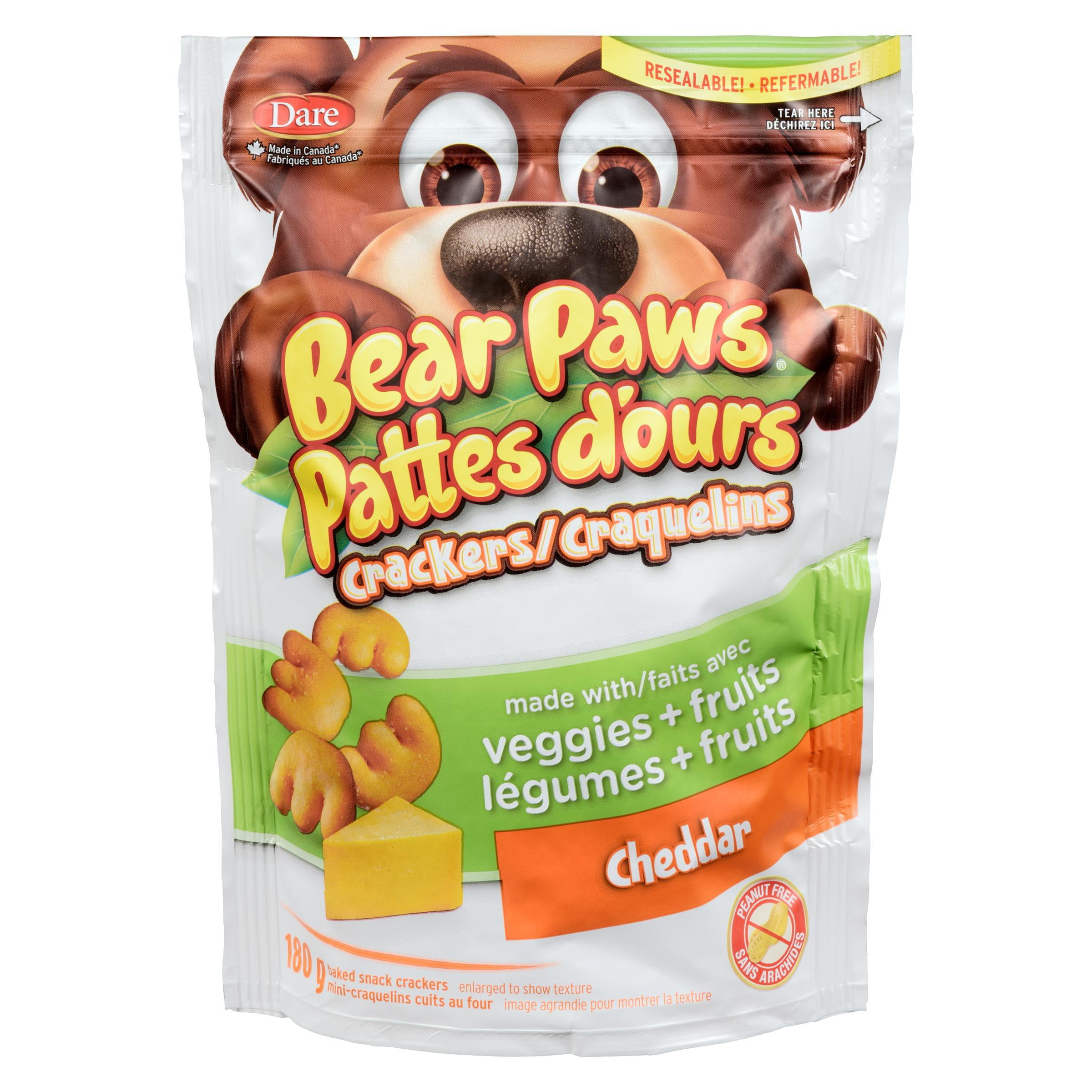 Bear Paws Cheddar Crackers