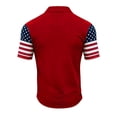 thumbnail image 3 of Men's America 250 Polo Shirts Freedom Shirt American Flag Graphic Button Up Tees Independence Day Workout Golf Polo Shirts, 3 of 3