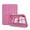 Pink, variant on Aoub Case for iPad (A16) 11th Generation 11 inch 2025, iPad 10th Generation 10.9 Inch 2022 with Pencil Holder, Starlight Cover with Clear Hard Back Shell, Auto Wake/Sleep, Pink