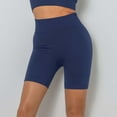thumbnail image 4 of Annhoo Womens Yoga Legging Shorts Summer Seamless High Waist Butt Lifting Shorts Athletic Fitness Compression Shorts, 4 of 9
