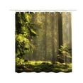 thumbnail image 2 of HBBKVI Scenery Printed Shower Curtain with Hooks Polyester Mildew-Resistant Water-Repellent Bathroom Shower Curtain Shower Curtain 59" x 71", 2 of 3