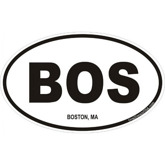 3.8 Inch Boston, Massachusetts Decal Sticker
