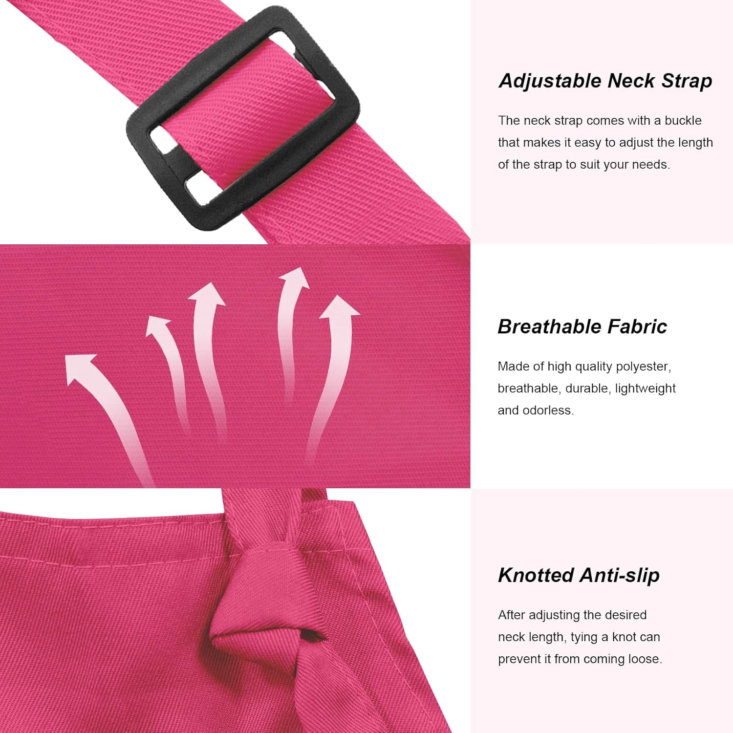 15 Pcs Adult Aprons Bulk with Pockets Adjustable Bib Chef Apron for Women Men Painting Cooking Crafting (S/L)