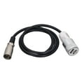 thumbnail image 2 of Cable de carga del controlador del motor de la silla de ruedas cable de carga del joystick de la silla de ruedas 12-24 V resistente a altas temperaturas para el controlador del ANGGREK Otros, 2 of 8