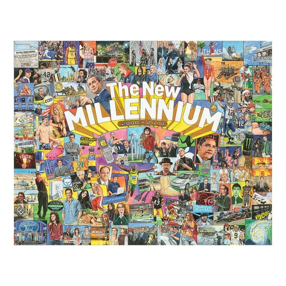 White Mountain Puzzles the New Millennium - 1000 Piece Jigsaw Puzzle