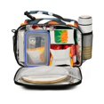 thumbnail image 2 of FORMRS Student Lunch Bag Insulated Reusable Cooler Box with Zipper Pockets, Abstract Wavy, 2 of 9