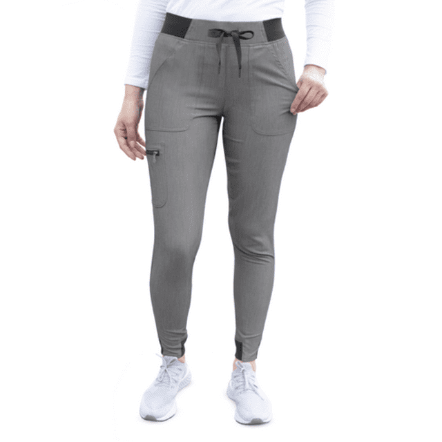 Adar Pro Heather Sarraus pour Femmes - Pantalon de Sarrau Jogger de Yoga Ultime