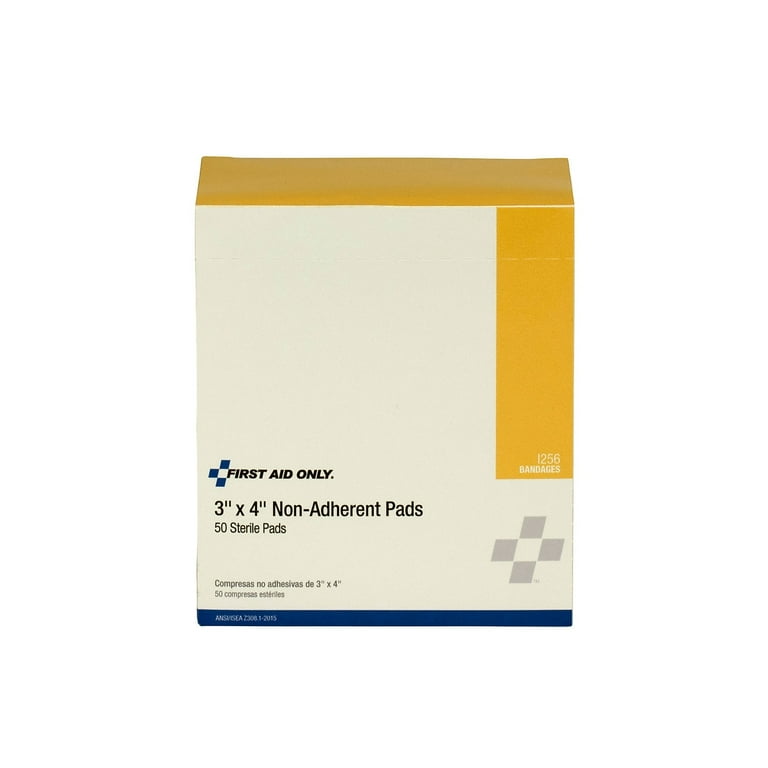 Refill for SmartCompliance General Business Cabinet, Non-Adherent Pads, 3 x 4 ,50/Box Refill for SmartCompliance General Business Cabinet, Non-Adherent Pads, 3 x 4 ,50/Box
