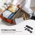 thumbnail image 6 of CIMAXIC 7Pcs Packing Cubes Black Suitcase Organizer Bags for Travel Clothes Shoes Toiletries Storage, 6 of 8