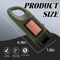 thumbnail image 7 of HIBIBUD 2Pcs Windfire Flashlight,Hand-Cranked Generator Led Flashlight,Built-In Output Function Flash Light,Green1, 7 of 7