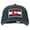 Navy, variant on Colorado Flag Embroidered Big Size Stretchable Fitted Cap - Black XL-3XL