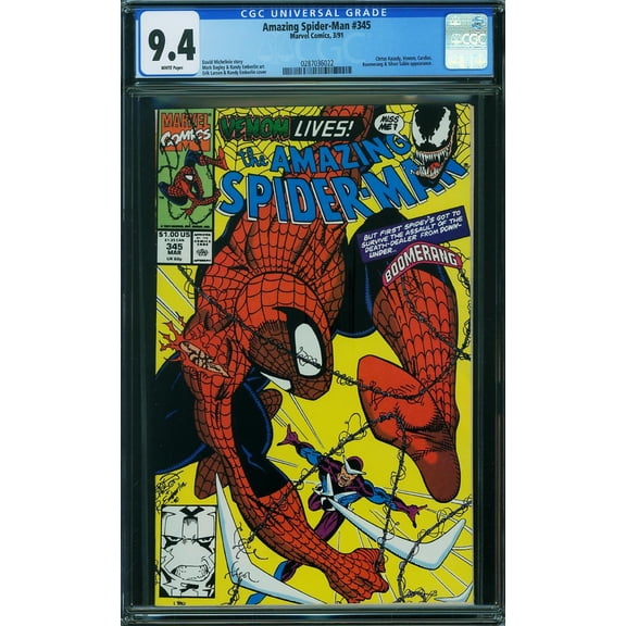 Amazing Spider-Man #345 - CGC 9.4 Comic Book
