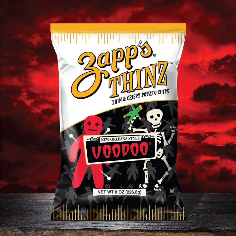 Zapp's Voodoo Thinz New Orleans Style Thin & Crispy Potato Chips