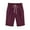 Wine, variant on Shorts Womens Women's Summer Solid Five Points Large Size Cotton Linen Pants Casual Pants