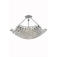 thumbnail image 1 of Elegant Lighting Couronne 30" 12 Spectres de Lumière Lustre en Cristal, 1 of 1
