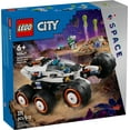 thumbnail image 3 of LEGO City Space Explorer Rover and Alien Life Toy, Space Gift for Boys and Girls Ages 6 and Up with 2 Minifigures, Robot and Extraterrestrial Figures, Pretend Play STEM Toy, 60431, 3 of 9