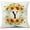 Style Y, variant on Monogram Letter T Summer Sunflower Throw Pillow Covers 18x18 Inch, Floral Bee Pillows Covers Decorative Family Last Name Initial Throw Pillowcase Decor for Couch Sofa