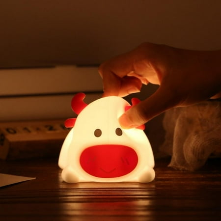 

Promotion Clearance LED Neon Light Cow Art Sign Bedroom Decor Rainbow Hanging Night Lamp Home Party Holiday Decor Xmas Gift