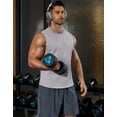 thumbnail image 2 of COOFANDY Workout Shirts for Men Sleeveless Cut Off Cotton Shirt Training Athletic Regular Fit Summer Tank Tops, 2 of 6