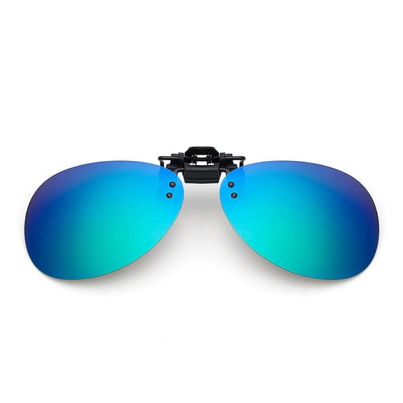 BE-TOOL Polarized Day Night Sunglasses Clip Glasses Polarized Lens Sunshade for Adults Unisex