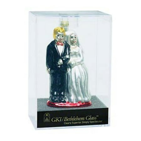 Bride And Groom Christmas Ornament Set