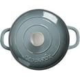 thumbnail image 2 of Crock Pot Artisan 5 Quart Enameled Cast Iron Dutch Oven, Slate Gray, 2 of 6