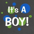 thumbnail image 2 of CafePress - It's A Boy! Maternity Dark T Shirt - Maternity Dark T-Shirt, 2 of 3