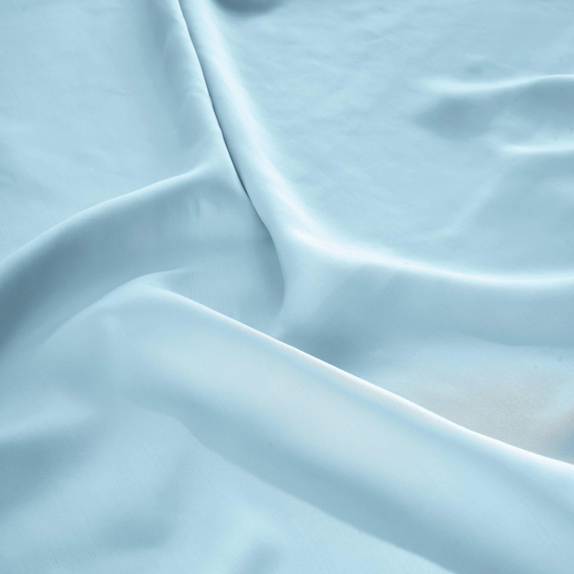 Superior Modal From Beechwood 400TC Light Blue Duvet Cover Set, Full/ Queen