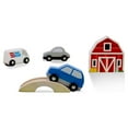 thumbnail image 5 of Melissa & Doug Deluxe Activity Road Rug Play Set with 49 Wooden Vehicles and Play Pieces, 5 of 10