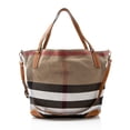 thumbnail image 1 of Pre-Owned Burberry Canvas Mega Check Maidstone Tote, 1 of 11