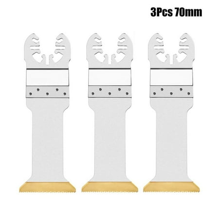

RANMEI 3/6pcs Titanium Oscillating Multitool Saw Blade Multi cut blades for Wood Metal