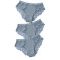thumbnail image 3 of 3 uds bragas de algodón bragas sexis bragas de encaje ropa interior de mujer bragas para mujer pantalones florales calzoncillos lencería de talla grande, 3 of 5