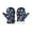Dark Blue, variant on Toddler Mittens Winter Unisex Kids Thermal Insulated Dinosaur Print Mittens Warm Lined Skiing Handwear Cold Weather Outdoor Activity Gloves Mittens for Girls Dark Blue 4 Years-6 Years