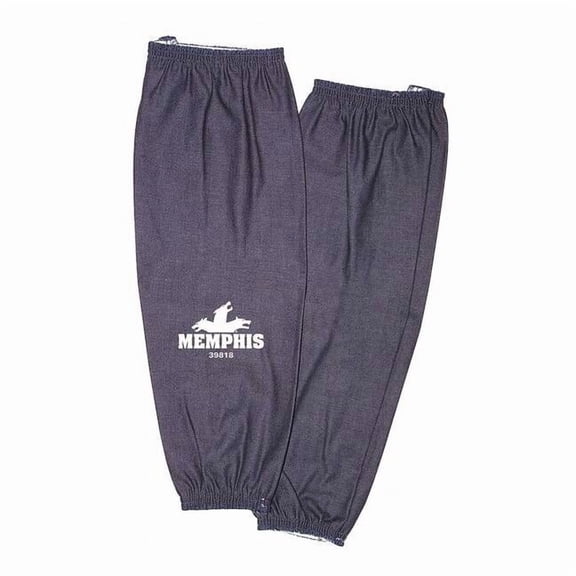 Mcr Safety Knit Sleeve, Blue, Universal, Denim 39818