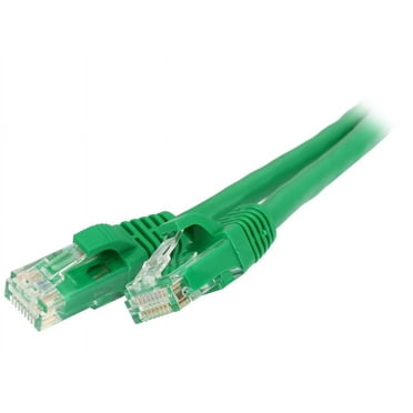 C2G 03989 Cat6 Cable - Snagless Unshielded Ethernet Network Patch Cable, Green (2 Feet, 0.60 Meters)