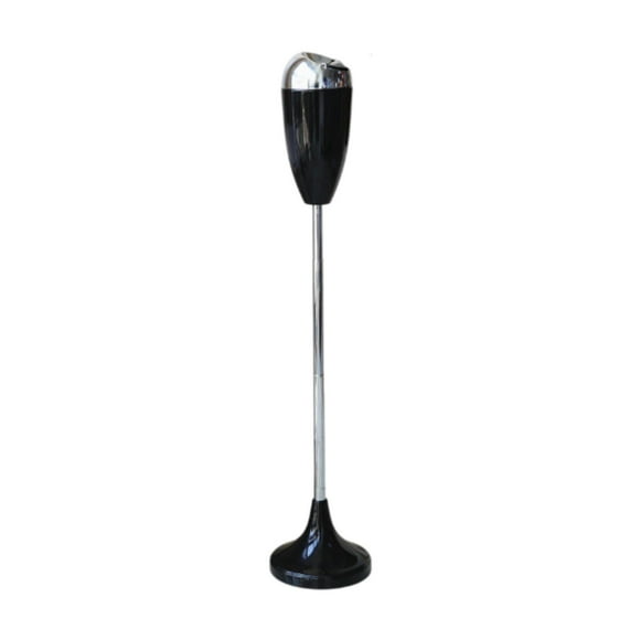 Cenicero de pie,Cenicero de pie Cenicero vertical de metal,Cenicero de pie para exterior con tapa práctico,Cenicero de suelo telescópico de altura ajustable,Cenicero resistente al