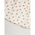 thumbnail image 6 of MORTTIC Toddler Infant Girl Floral Dress Bubble Sleeve Full Floral Print Princess Dress Cute Spring & Summer Casual Outfit for Little Girls, 6 of 6