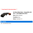 thumbnail image 2 of Air Mass Meter Boot - Compatible with 2011 - 2016 BMW 550i xDrive 2012 2013 2014 2015, 2 of 2