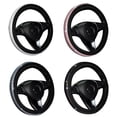 thumbnail image 6 of 1pc Bling Rhinestones Car Steering Wheel Cover White/Silver/Pink/Black With Crystal Diamond Sparkling New For Most Cars, 6 of 6