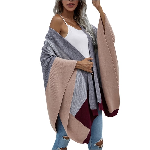 Cárdigan Para Mujer, Chal de Moda, Tops Sueltos A Juego, Blusa, Suéter de Punto Odeerbi ODB132245